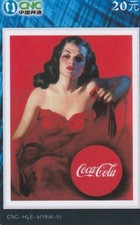 Coca Cola/Werbung/Getränke/Vintage/Limonade/Sexy Girl -TK China CNC gebr. 1155