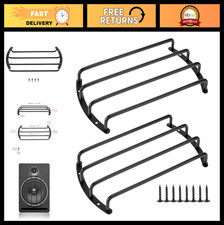 10" Metal Speaker Grill Cover Set - 2 Pcs, Durable Bar Grille for Car Audio Subw