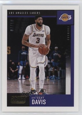 2020-21 Panini Chronicles Score Gold 7/10 Anthony Davis #601 10k8