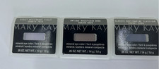 MARY KAY MINERAL EYE COLOR - VIOLET MIST , Antique Rose & Classic Navy Lot of 3