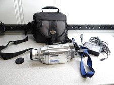 Sony Handycam DCR-HC85 NTSC Digital Video Camera Bundle - Tested Works nds batt
