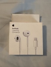 Genuine Wired Apple Earbuds for iPhone And iPad lightning Connection