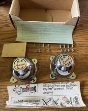 Nos Pair Of Vintage Ansen Sprint Center Caps Nice