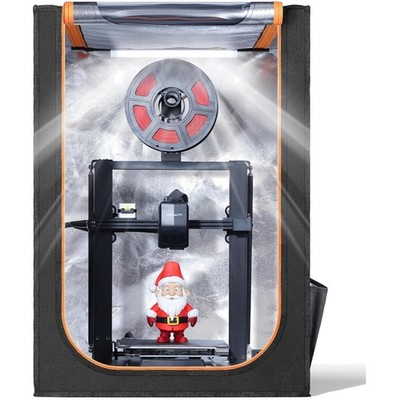 Medium 3D Printer Cover with Constant Temperature & LED   For Creality & Elegoo