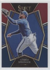 2022 Panini Select Premier Level Tri-Color Prizm George Springer #164 b7b