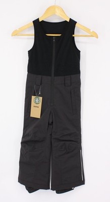REIMA UNISEX KINDER ORYON LATZ SKI HOSE WASSERDICHT SCHWARZ 3Y / 98CM UVP 85£ IB