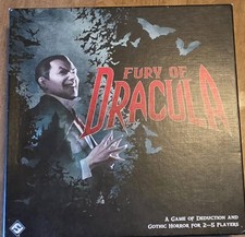 Fury of Dracula board game, FFG Third Edition...