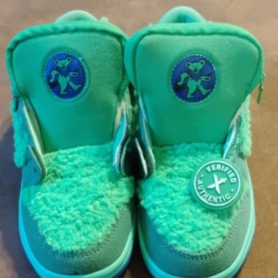 Nike SB Dunk Low Grateful Dead Bear Green Skateboarding Sneaker 2020 CJ5378-300