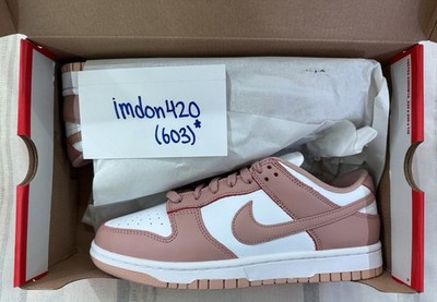Nike Dunk Low Rose Whisper DD1503-118 Womens Size 9.5 / 8M | eBay