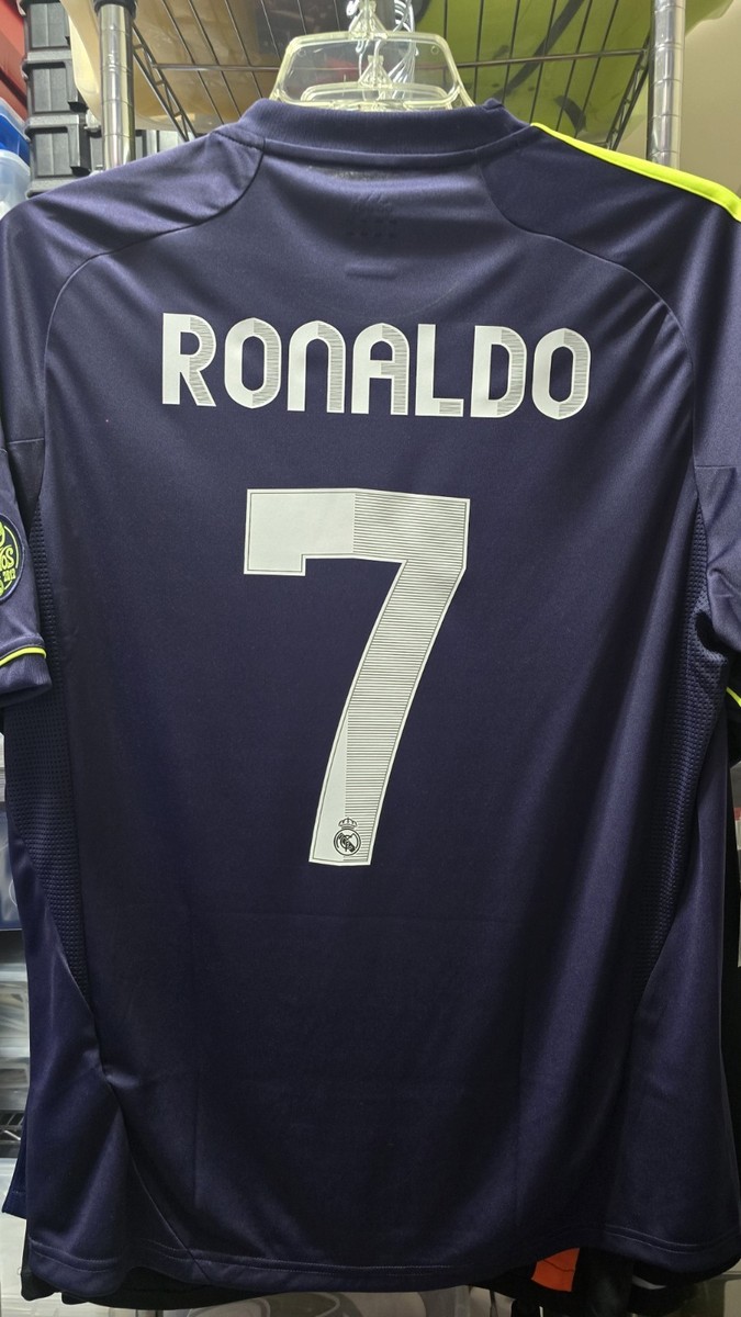 2012/13 ADIDAS REAL MADRID #7 RONALDO LA LIGA AWAY SOCCER JERSEY
