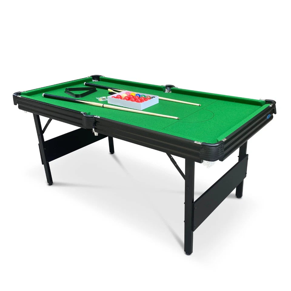 Gamesson Crucible Snooker Table Black 6ft Foldable Legs All Accessories Included - Image 2 of 2