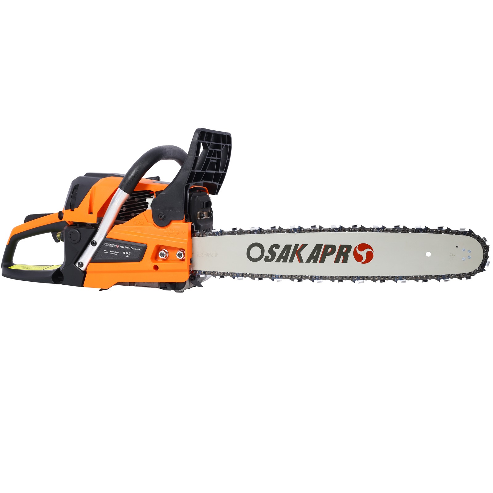 【New】62CC Gas Powered Chainsaw, 22Inch 2-Cycle Petrol Handheld Chain Saw, Gasoli