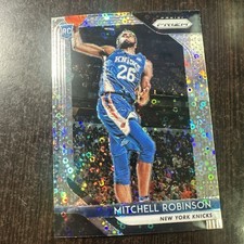 2018 PRIZM MITCHELL ROBINSON SILVER FAST BREAK PRIZM RC NEW YORK KNICKS