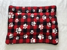    Cozy Handmade Soft Fleece Mat Bed for Dogs, Cats, Small Pets 17" x 23" x 1.5"
