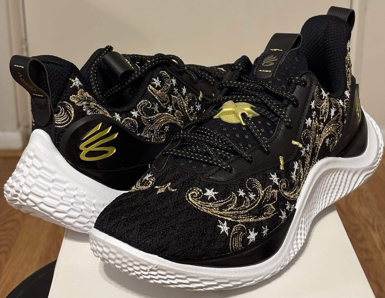 Under Armour Curry Flow 10 Met Gala Size 11.5 PE 30 Pairs Exclusive 3027831 001 image 5