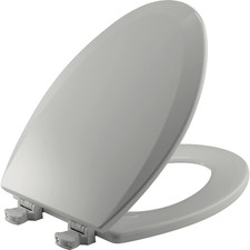 Bemis 1500EC 062 1500EC062 Toilet Seat, 1 Pack Elongated, Ice Grey