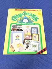 Cabbage Patch Kids Cross Stitch a Nursery from 1985 Booklet 7799 Plaid