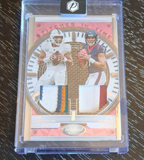Panini 2023 Certified Stitches Dual Tua Tagovailoa C.J. Stroud Mirror Pink Etch…
