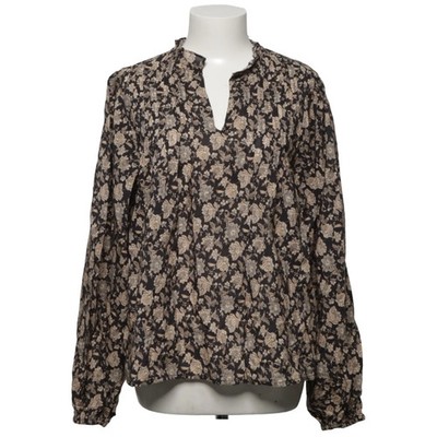 Holly & Whyte by Lindex, Bluse, Größe: M, Schwarz/Beige, Baumwolle/Viskose #n5A