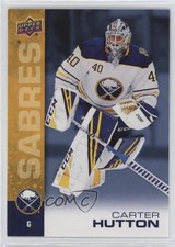 2019 Upper Deck Tim Hortons Buffalo Sabres Collector's Series Carter Hutton h1f
