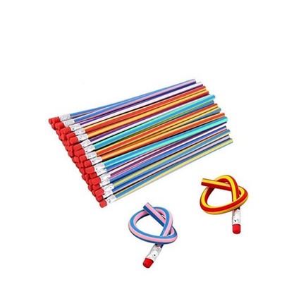 Haawooky 35 Pieces Flexible Soft Pencil Magic Bend Pencils for Kids Children ...