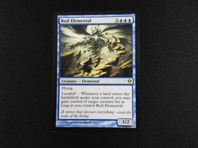 Roil Elemental LP [Zendikar] Mtg Magic Free Tracking!