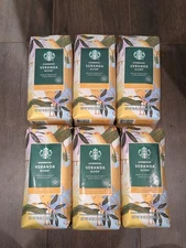 6x Starbucks Veranda Blend Light Roast Whole Bean Arabica Coffee 16oz BB 09/2025