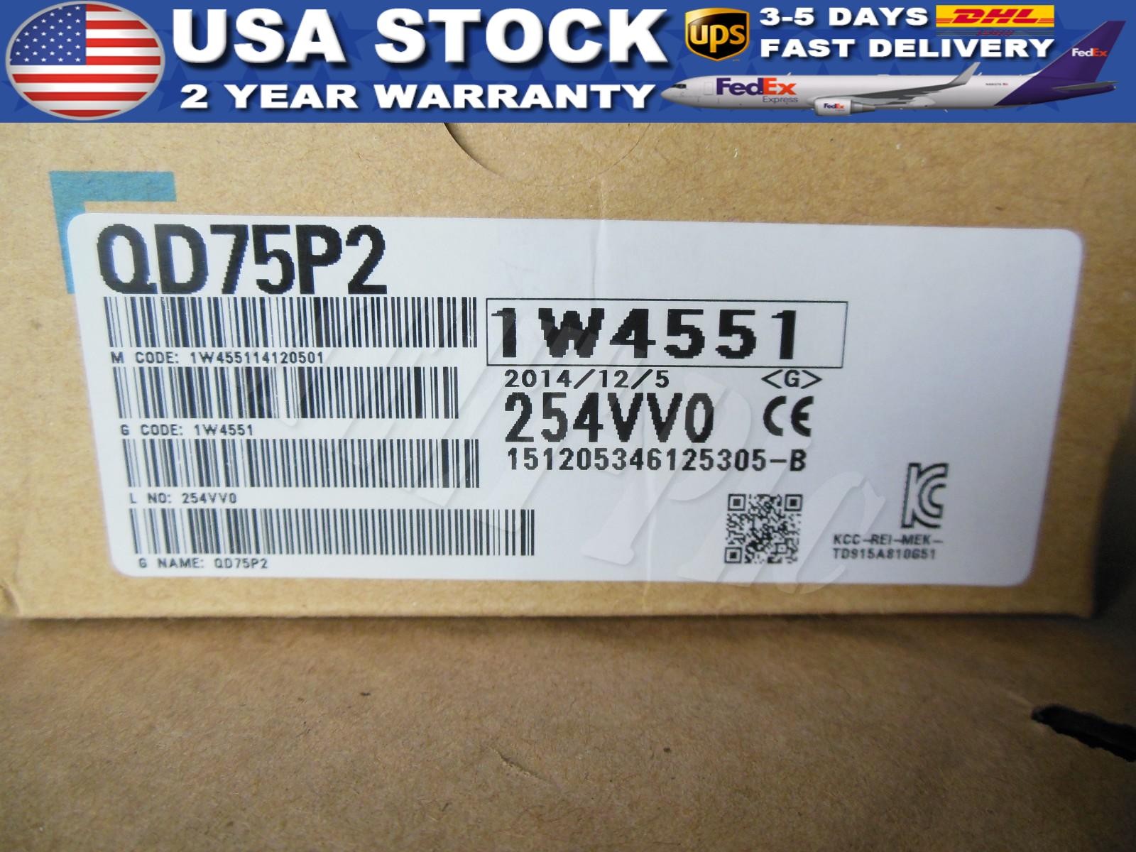 MITSUBISHI Positioning Unit QD75P2 NEW 2-5 days delivery US Free TAX