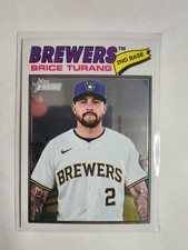 2026 Topps Heritage - Chrome Brice Turang #325