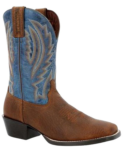 Durango Men's Westward Denim Western Performance Boot Broad Square Toe - Ddb0354