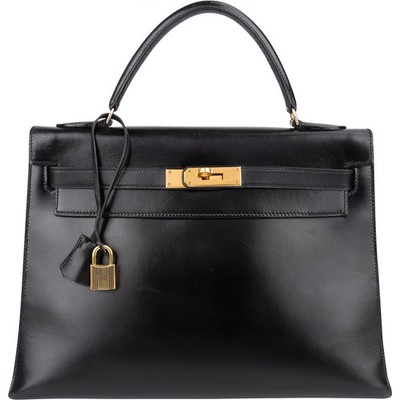 Hermès Box Calf Leather Kelly 32 Handbag Tasche