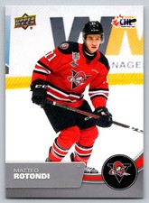Matteo Rotondi 2021-22 Upper Deck CHL #243 Drummondville Voltigeurs