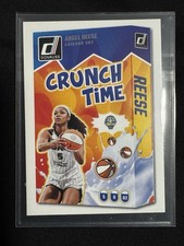2025 Panini Donruss WNBA Angel Reese #7 Chicago Sky Crunch Time Insert Card
