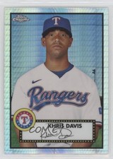2021 Topps Chrome Platinum Anniversary Mega Box Prism Refractor Khris Davis 0a9a