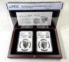 2024-S Reverse Proof Morgan & Peace Silver Dollar NGC PF70 FDOI - RYDER COA #174