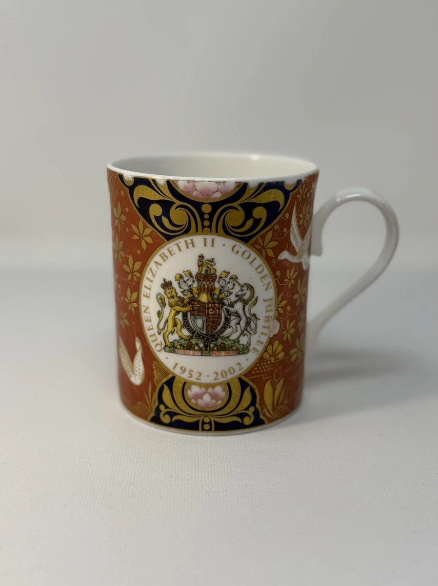 Tasse Commémorative Reine Elizabeth II 1926-2022, émail Blanc, Cadeau