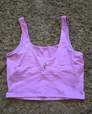 NEW Skechers Purple Goflex Joy Longline Bra Size M