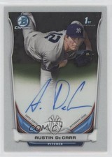 2014 Bowman Draft Chrome Draft Pick Auto Austin DeCarr #BCA-AD Auto w1w