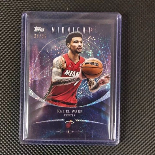 🎗️8GA 2025-26 TOPPS MIDNIGHT Winter Solstice /35 KEL'EL WARE