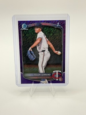 2025 Bowman Chrome Teilon Serrano Purple Shimmer /250