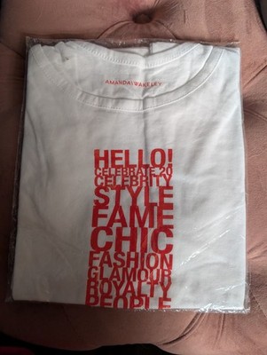 Amanda Wakeley White T Shirt