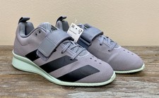 Adidas Adipower Levantamiento de Pesas 2 Gris Zapatos de Levantamiento de Pesas EG1215 Talla 6 / Mujer 7