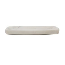 White Marble Decorative Tray 11" x 5
