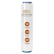18 Inch Wide 1100ft Stretch Wrap/Film, Industrial Strength Puncture Resistant...