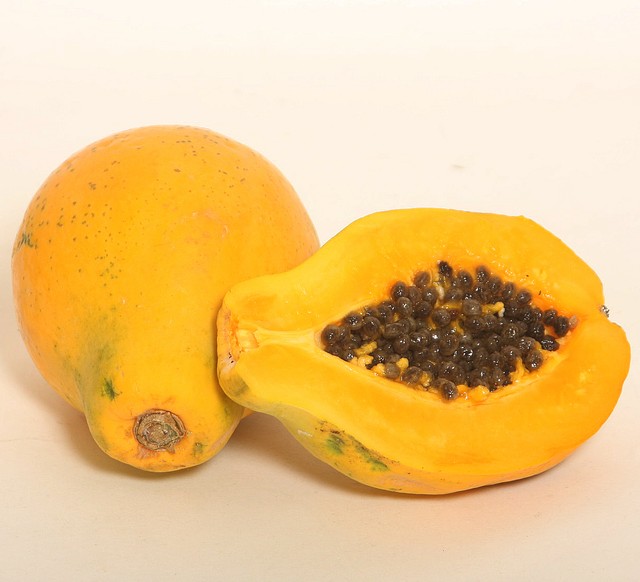 100 Fresh Seeds Golden Yellow HAWAIIAN PAPAYA Hawaii Tropical Fruit eBay