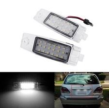 2x LED License Number Plate Light No Error For Toyota Harrier RAV4 HiAce V H200
