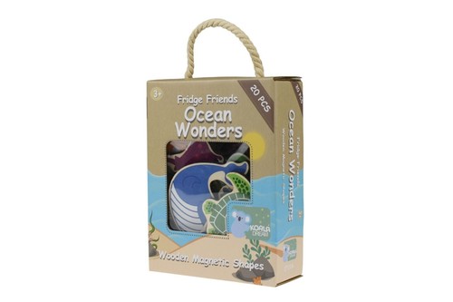 Koala Dream - 20 Pcs Wooden Magnetic Sea Creatures Ocean Wonders - Picture 2 of 6