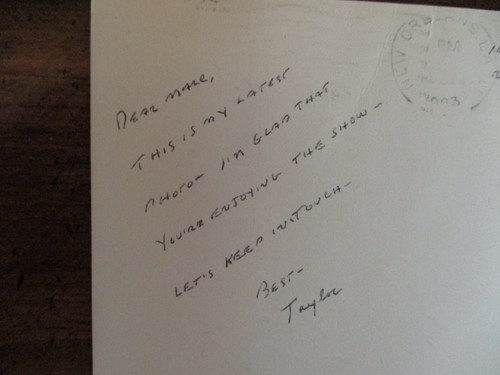 TAYLOR MILLER("All My  Children")Signed 3 1/2"  x 5 1/2"  Black/White Photo/Card - 第 4/4 張圖片
