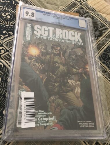 DC HORROR PRESENTS SGT ROCK VS THE ARMY OF THE DEAD #1 CGC GRADED 9.8 2023 - Bild 2 von 2