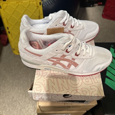 ASICS GEL-Lyte III OG x KITH Tokyo Trio Pack Yoshino Rose 2020 SIZE 10 